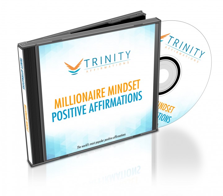 Millionaire Mindset Affirmations CD Album Cover